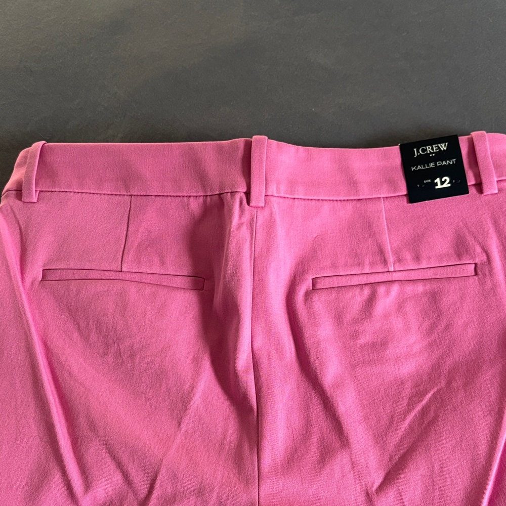 J. Crew Pink Ankle Pants - Picture 3 of 4